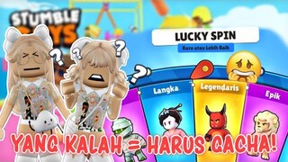 KALAH = GACHA DI STUMBLE GUYS! 😰😬 Dapat Skin Apa Yaaa... ??😶 | Stumble Guys Indonesia 🇮🇩 |