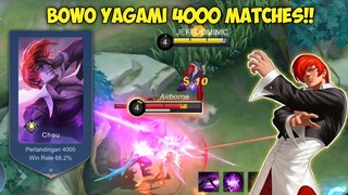 MATCH KE-4000 BOWO YAGAMI!! SKIN PESULAP MERAH EMG GA ADA OBAT CUY - Mobile Legends