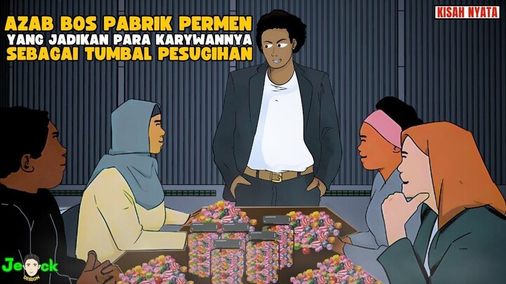 AZAB BOS PABRIK PERMEN YANG JADIKAN KARYAWANNYA SEBAGAI TUMBAL PESUGIHAN  SI