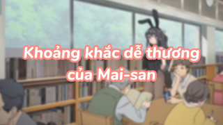 Khoảng khắc kawaii của Mai-chan|#anime #animeromance #bunnygirlsenpai