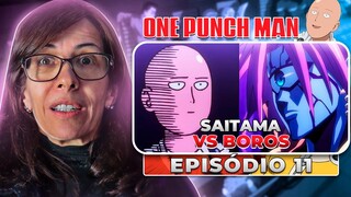 Profª de Filosofia ASSISTE ONE PUNCH MAN - EPSÓDIO 11