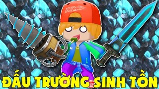 MINI GAME : ĐẤU TRƯỜNG SINH TỒN ** THỬ THÁCH NOOB SINH TỒN CHẾ ĐỒ KIM CƯƠNG VÀ CHIẾN ĐẤU