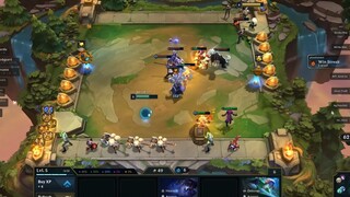 SERAPHINE 8 PHÁP SƯ + LÕI THIÊN SỨ BAN PHƯỚC 1 SKILL BAY MÀU CẢ MAP _ DTCL MÙA 6