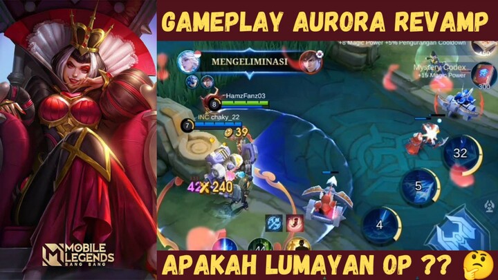 Pertama kali coba Aurora Revamp...apakah jadi op Hero ini ?? 🤔