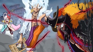 MOMEN KUROHIGE DI BUAT MAINAN SAMA YONKOU LUFFY!!? - One piece terbaru