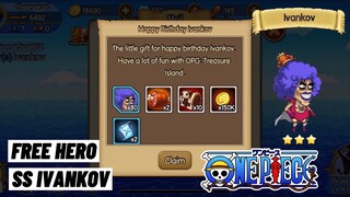 Happy Birthday Ivankov! FREE Hero SS Ivankov OPG: Treasure Island