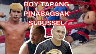 Boy Tapang pinabagsak si Rusell + Shoutouts!!