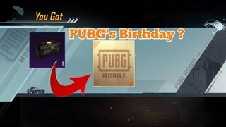 March 21, Crate Opening on PUBG's Birthday | PUBG Mobile KR