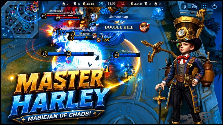 The Best Moment Harley | MLBB MOBILE LEGEND