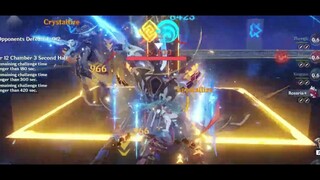 Đục hộ khiên zhongli #gamehay