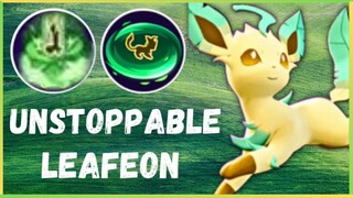 leafeon beraksi lagi || Pokemon unite