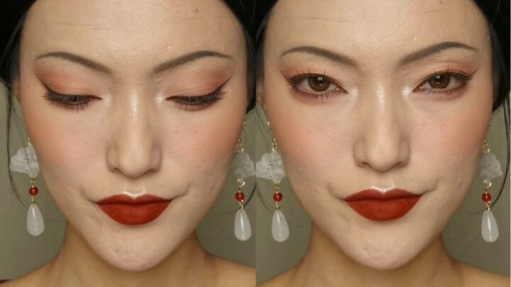 Chinese-style Makeup Under the Original Camera