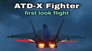 Modern Warships: ATD-X Fighter first look flight.  incoming update