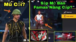 [Garena Free Fire]/Review Một Số Nón Sắp Mở Bán,Có Thể Trong Tháng Này Sẽ Ra Mắt Famas Nâng Cấp