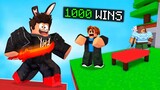 Reaching 1000 WINS! in ROBLOX Bedwars...