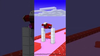 CARGO SKATES RUN With Jj (Jj and Mikey) #funnyshorts #fypシ #minecraftshorts