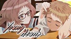 Suki na Ko ga Megane o Wasureta「AMV」 Young Hearts ᴴᴰ