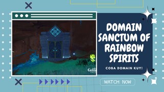 Domain Sanctum Of Rainbow Spirits! Coba Domain Kuy!