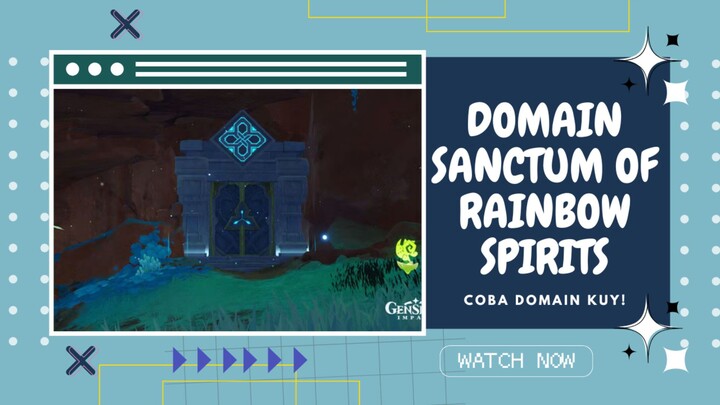 Domain Sanctum Of Rainbow Spirits! Coba Domain Kuy!