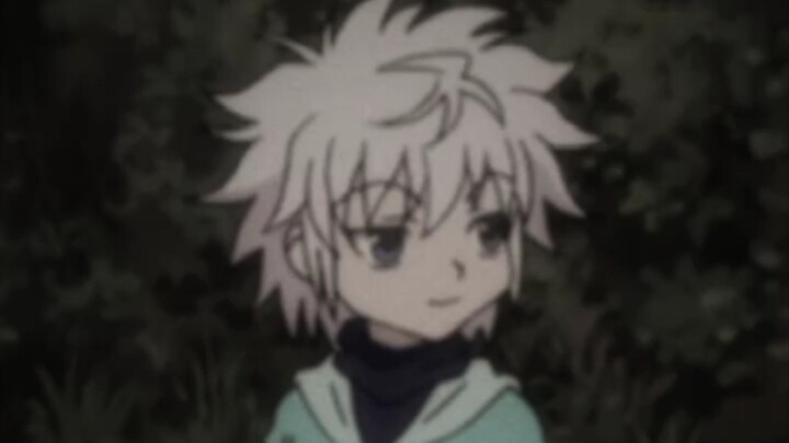 killua ga pernah potong rambut kayanya