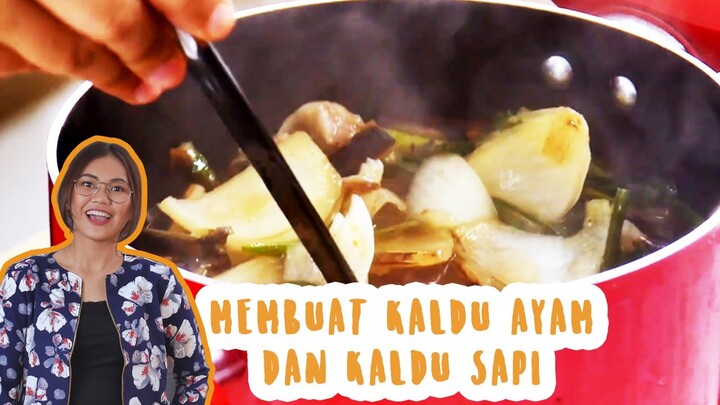 Cara Membuat Kaldu Ayam dan Sapi Yang Enak | Resep White Stock dan Brown Stock Dengan Mudah