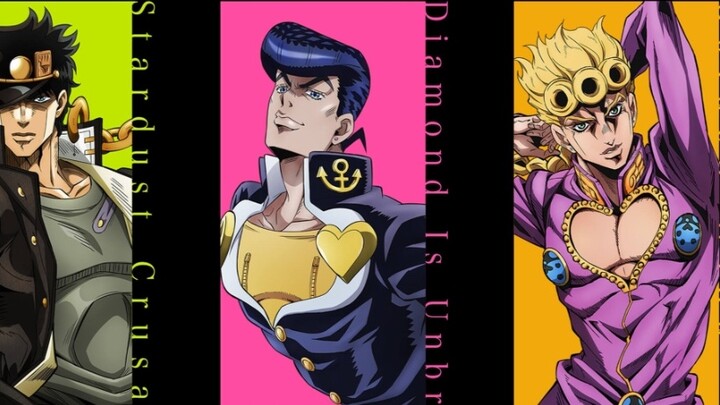 Check out the character ratings of "JoJo's Bizarre Adventure"!