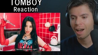 【فتاة مع ترجمة صينية】 فهم القراءة بدرجة كاملة | رد فعل محرر الفيديو دانيال على فيديو موسيقي (G)I-DLE