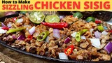 SIZZLING CHICKEN SISIG | Easy and Simple SISIG Recipe | Crispy Chicken Sisig | Sizzling SISIG