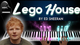 Lego House by Ed Sheeran piano cover / tutorial + sheet music + lyrics
