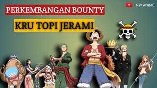 Bounty Kru Topi Jerami Mulai Awal Hingga Wano - One Piece Update