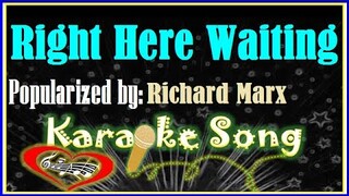 Right Here Waiting Karaoke Version-Minus One-Karaoke Cover