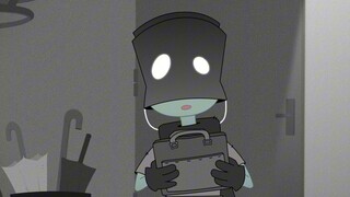 【Personal graduation animation】Trailer of "Man in the Barrel"