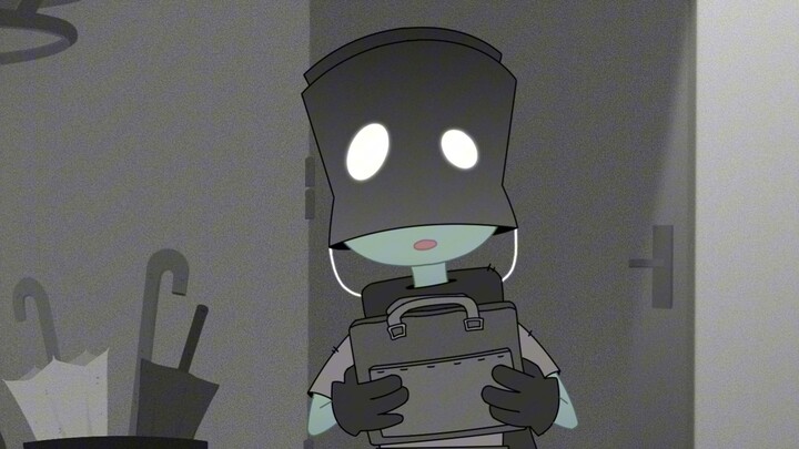 【Personal graduation animation】Trailer of "Man in the Barrel"