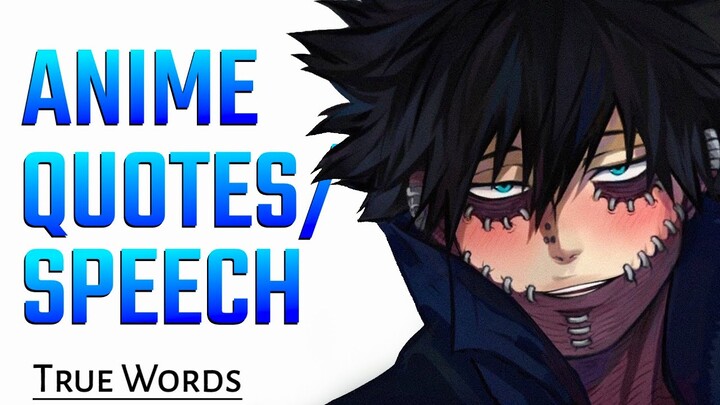 Top 5 Badass Anime Quotes/Philosophy with Voice | True Words