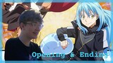 That Time I Got Reincarnated as a Slime Season 2 Opening 2 & Ending 2 Reaction | WE GOT THE SQUAD