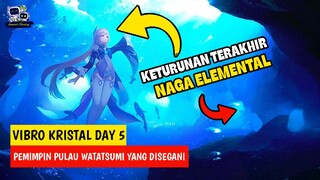 HANYA DIA KETURUNAN TERAKHIR DARI 7 NAGA ELEMENTAL DI TEYVAT