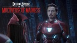 Tom Cruise Iron Man Argues with Tobey Maguire Spider-Man in Doctor Strange 2 Multiverse of Madness