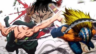 [SINOPSIS OP 1001] Bahkan Zoro Dan Killer Pun Bisa Membuat Kaido Berdarah Darah!