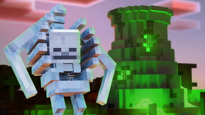 Minecraft mobs if they lived near a Nuclear plant