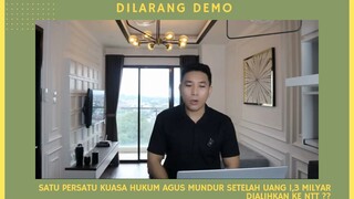 Kuasa hukum agus mundur