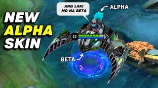 NEW ALPHA BETA Skin in Mobile Legends 🔥😱