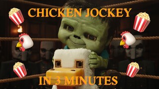 CHICKEN JOCKEY IN 3 MINUTES (Minecraft Movie) (Wait till the end 😉)