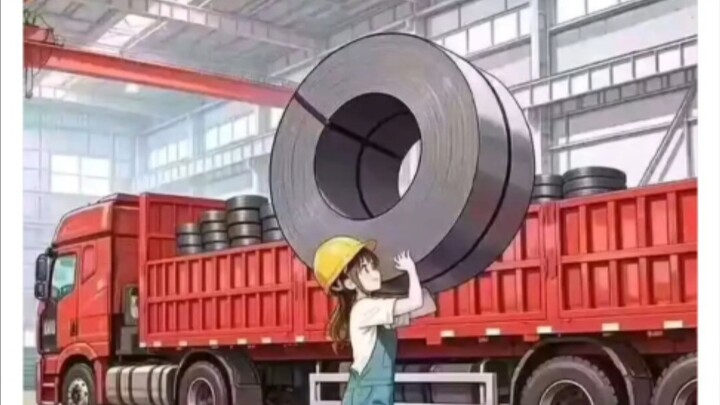 The little girl is really powerful 😨