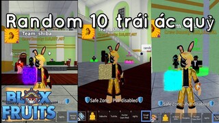 Random 11 trái ác quỷ và cái kết bruh trong blox fruit