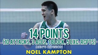 14 POINTS AND A SWAG BY NOEL KAMPTON vs ADAMSON | V-LEAGUE 2022 | Men’s Volleyball
