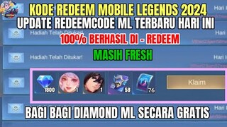 BURUAN REDEEM! KODE REDEEM ML TERBARU KODE REDEEM MOBILE LEGENDS HARI INI UPDATE SEPTEMBER 2024