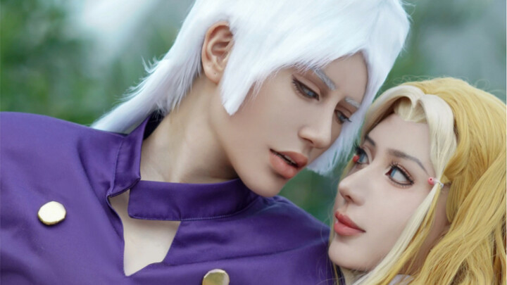 [Siwei/jojo imitation makeup] Today is June 5th! Send Pucci brothers and Pera sister!
