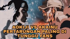 SEHEBAT APASIH DUEL AOKIJI VS AKAINU? - ANIME REVIEW (ONE PIECE)