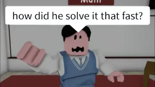 When your student is Asian😂 (Roblox Meme)