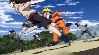 It's still comfortable to watch in the early stage of Naruto